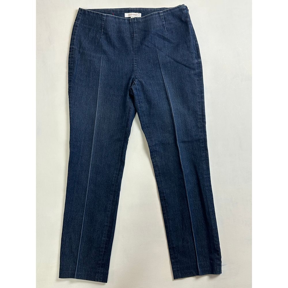 Ellen Tracy Women's Pleated Jeans 4